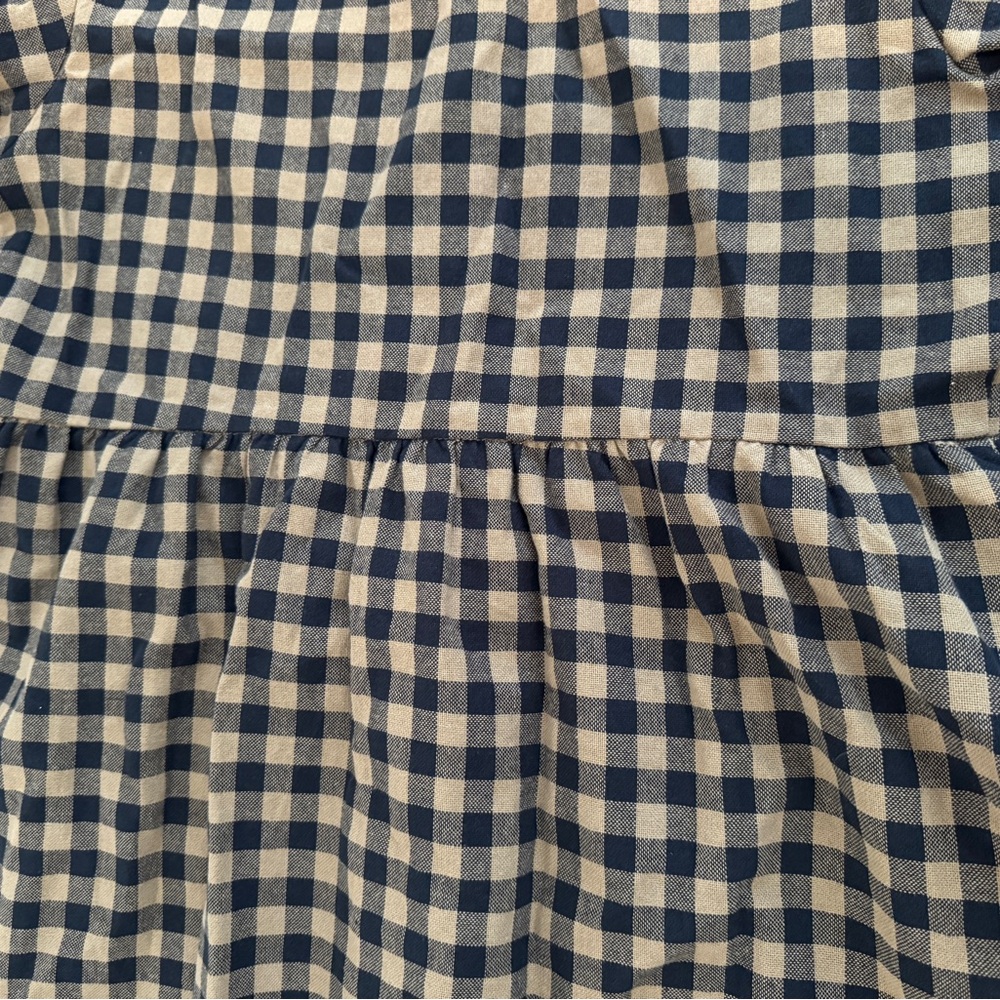 Little Cottonwood Checkered Linen Dress Women’s Medium - Picture 7 of 8